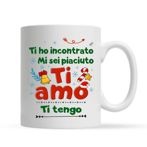 Taza personalizada para parejas | Regalo personalizado para pareja | 'Es la temporada de la maldad