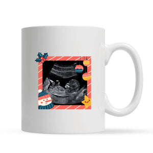 Taza personalizada para papá | Regalo personalizado para padre | Papá está disfrutando de tu última Navidad