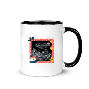 Taza personalizada para papá | Regalo personalizado para padre | Papá está disfrutando de tu última Navidad