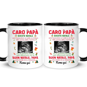 Tazza personalizzata per Papà | Regalo personalizzato per Padre | CARO PAPÀ questo Natale