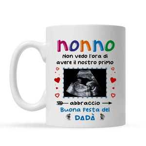 Tazza personalizzata per Nonno | Regalo personalizzato per Nonno | Primo Abbraccio