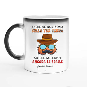 Taza personalizada para papá | Regalo personalizado para papá | Aunque no sea de tu tierra