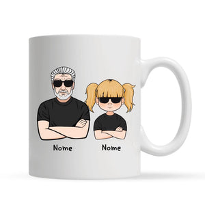 Taza personalizada para papá | Regalo personalizado para papá | Aunque no sea de tu tierra