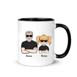 Taza personalizada para papá | Regalo personalizado para papá | Aunque no sea de tu tierra