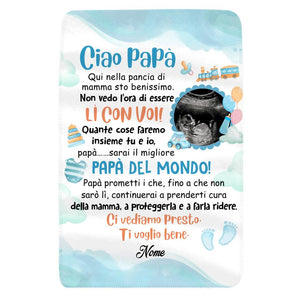 Felpa con cappuccio personalizzata per Papà | Regalo personalizzato per Papà | Papà Proteggi La Mamma