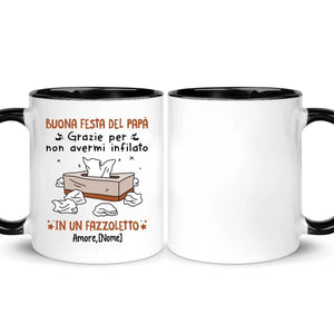 Taza personalizada para papá | Regalo personalizado para padre | Feliz Día del Padre