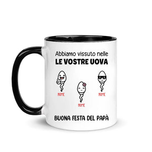 Taza personalizada para papá | Regalo personalizado para papá | Feliz Día del Padre