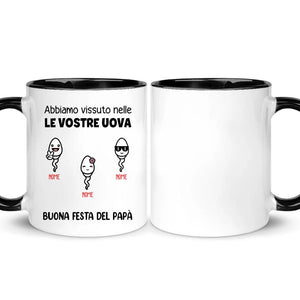 Tazza personalizzata per Papà | Regalo personalizzato per Papà | Buona festa del papà