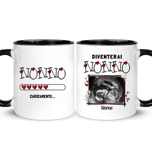 Taza personalizada para abuelo | Regalo personalizado para abuelo | Te convertirás en abuelo