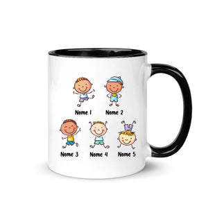 Taza personalizada para papá | Regalo personalizado para padre | Papá, no importa lo que te depare la vida, al menos no tienes hijos feos.