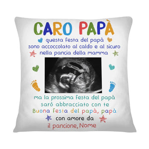 Almohada personalizada para papá | Regalo personalizado para papá | Feliz Día del Padre