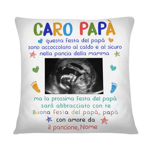 Cuscino personalizzato per papà | Regalo personalizzato per papà | Buona festa del papà