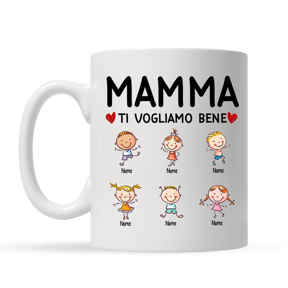 Taza personalizada para abuela | Regalo personalizado para abuela | abuela mamá te amo